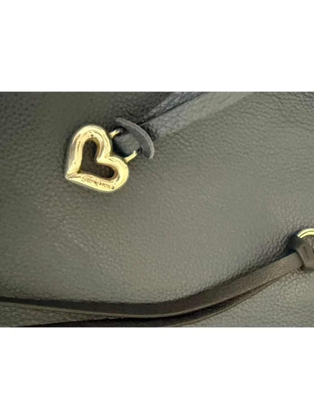 Navy Blue Brighton Georgia Convertible Hobo Bag Purse Tote